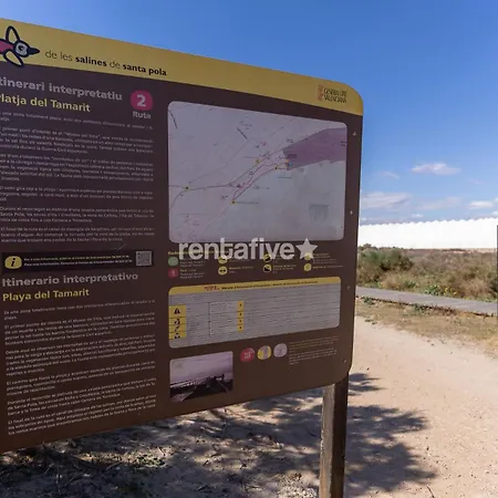 Rentafive - Gran Playa - A/c - Balcon Santa Pola